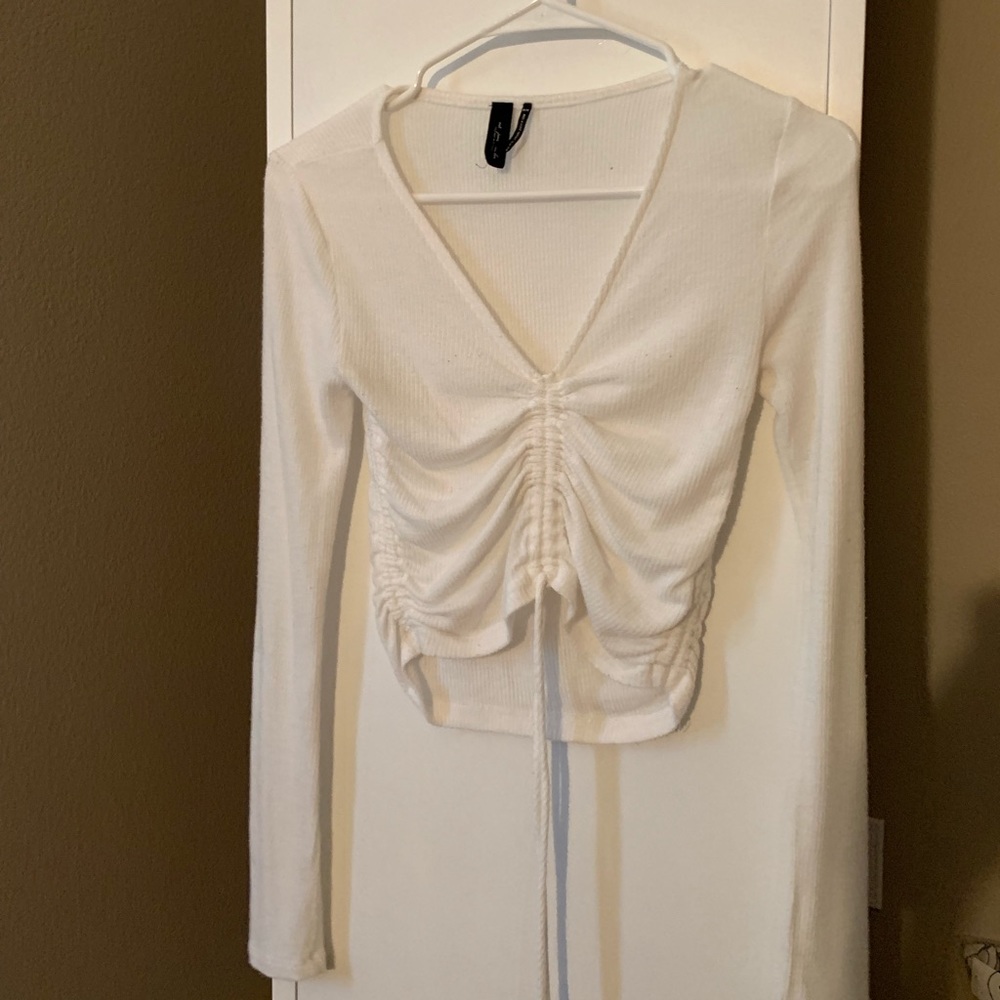 White Urban Outfitters long sleeve top